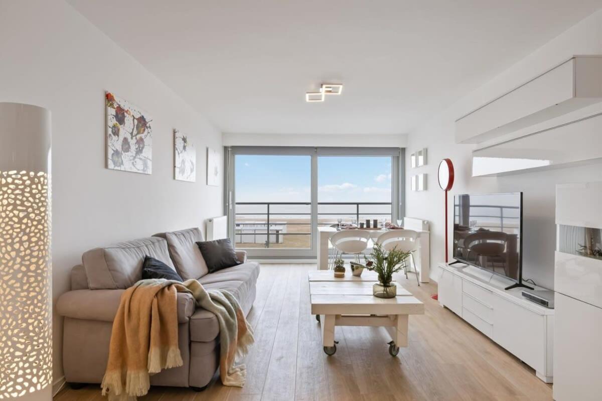 Huswell - Apartment With Frontal Sea View In Knokke Exteriör bild